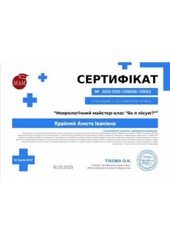 Крайняй Анюта Іванівна